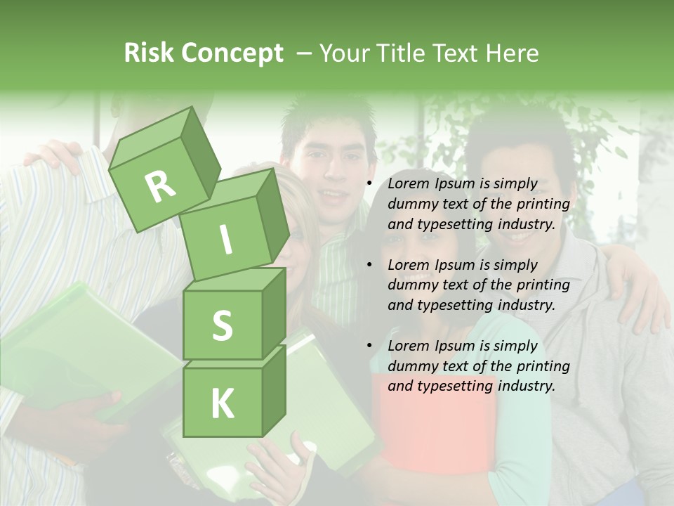 Touching Grandmother Senior PowerPoint Template