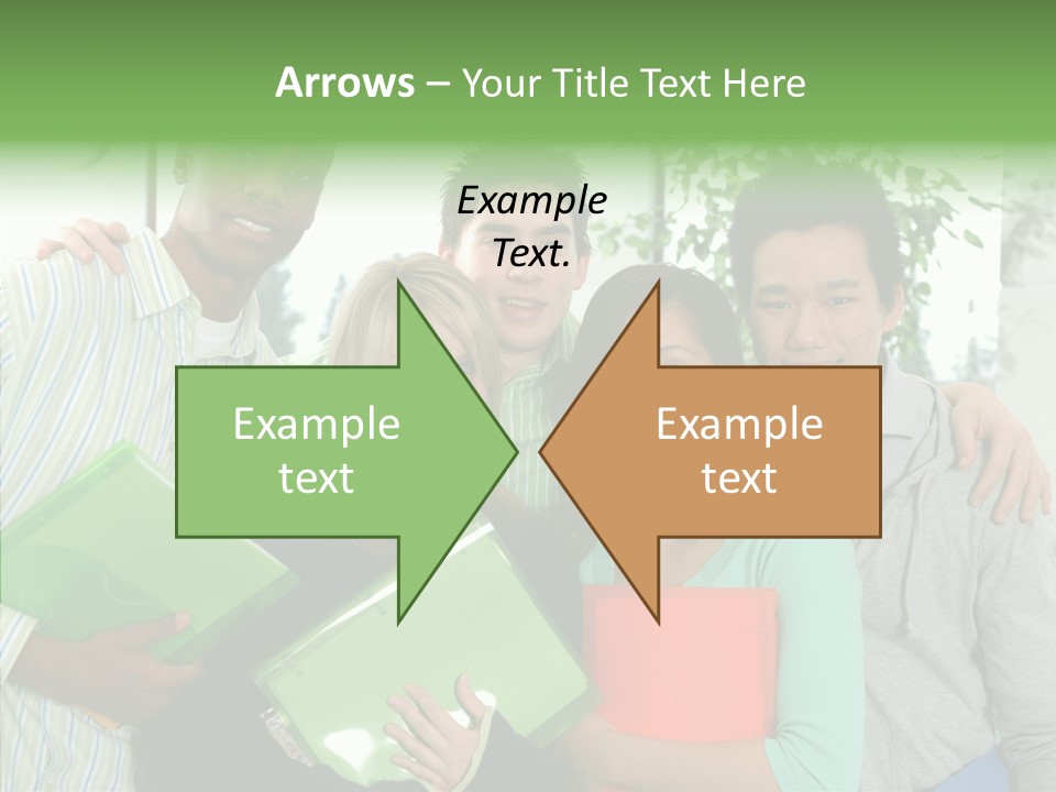 Touching Grandmother Senior PowerPoint Template