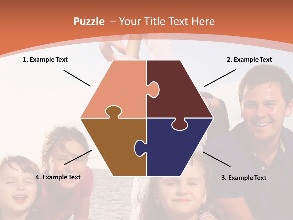 White Care Caregiver PowerPoint Template