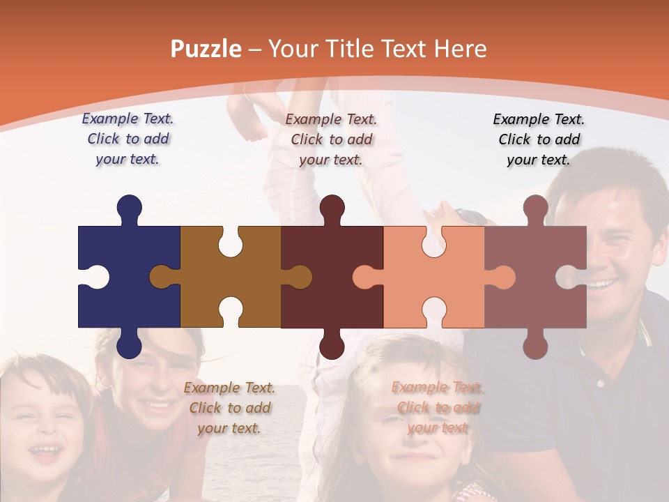 White Care Caregiver PowerPoint Template