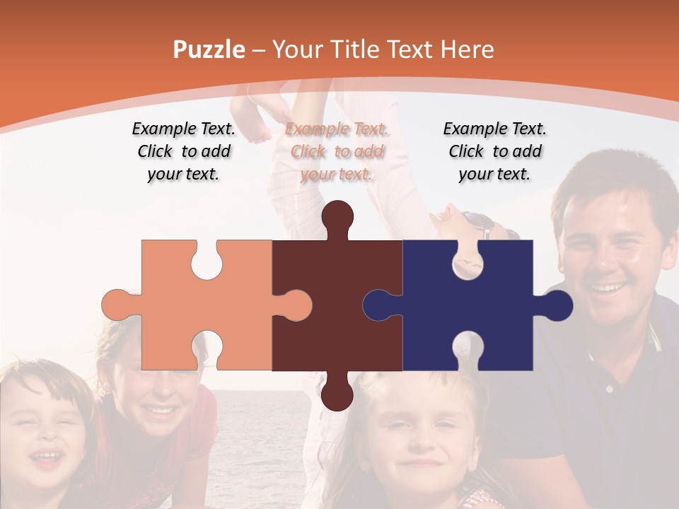 White Care Caregiver PowerPoint Template