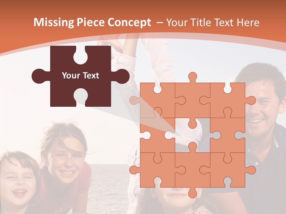 White Care Caregiver PowerPoint Template