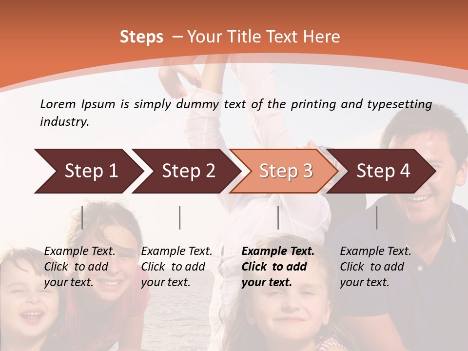 White Care Caregiver PowerPoint Template