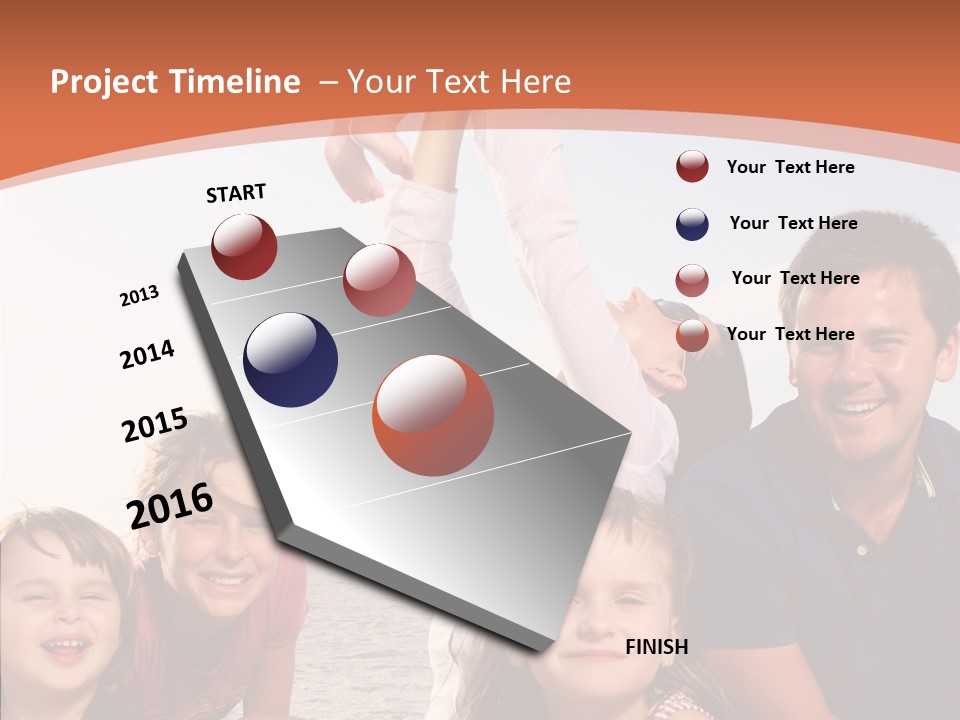 White Care Caregiver PowerPoint Template