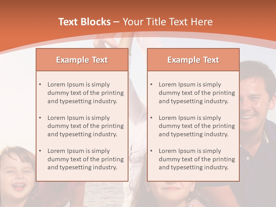 White Care Caregiver PowerPoint Template