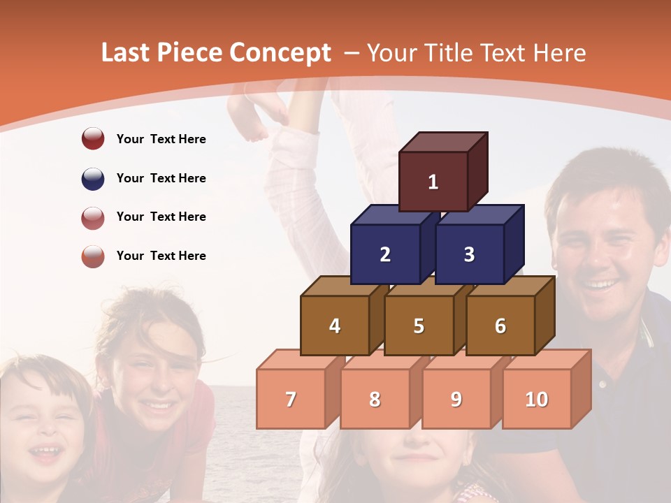 White Care Caregiver PowerPoint Template