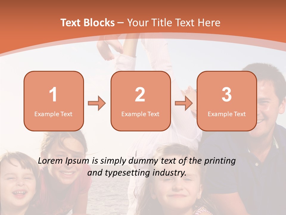 White Care Caregiver PowerPoint Template
