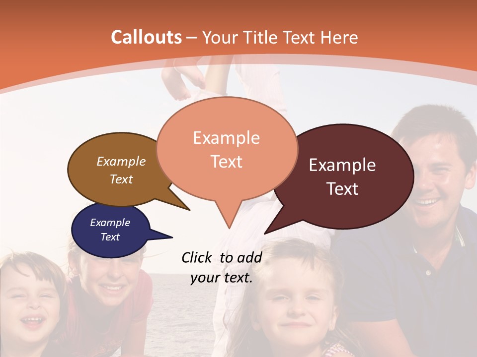 White Care Caregiver PowerPoint Template