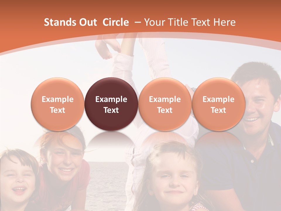 White Care Caregiver PowerPoint Template