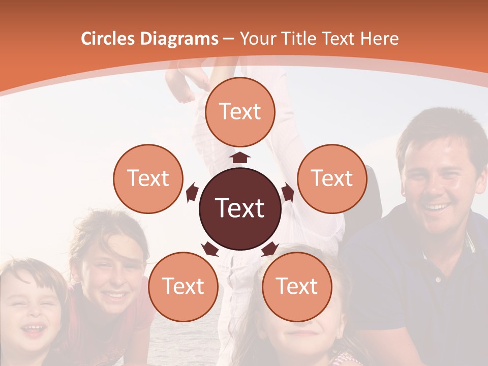 White Care Caregiver PowerPoint Template