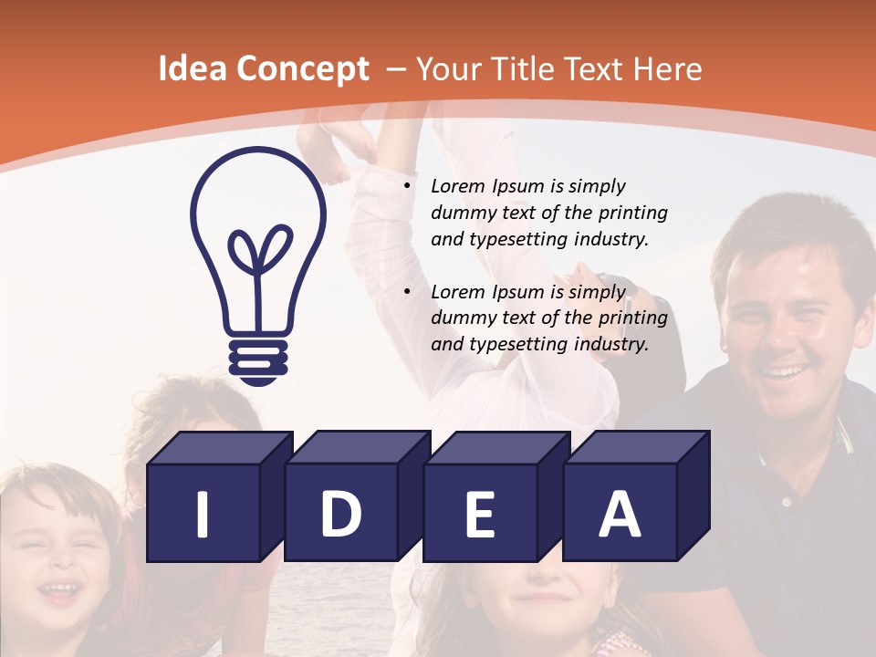 White Care Caregiver PowerPoint Template