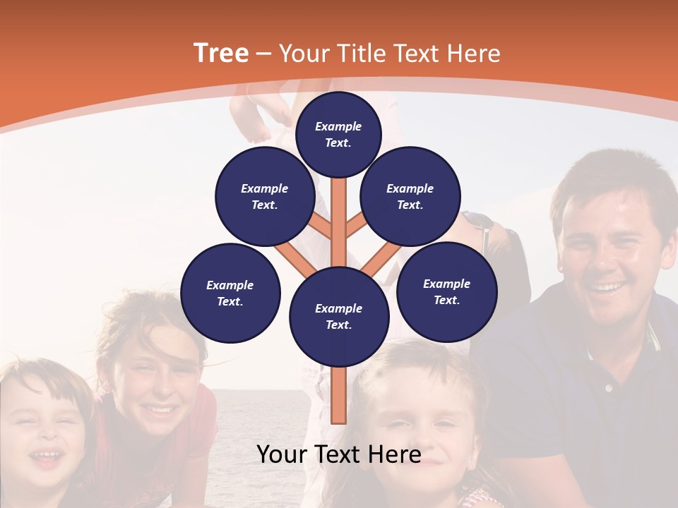 White Care Caregiver PowerPoint Template