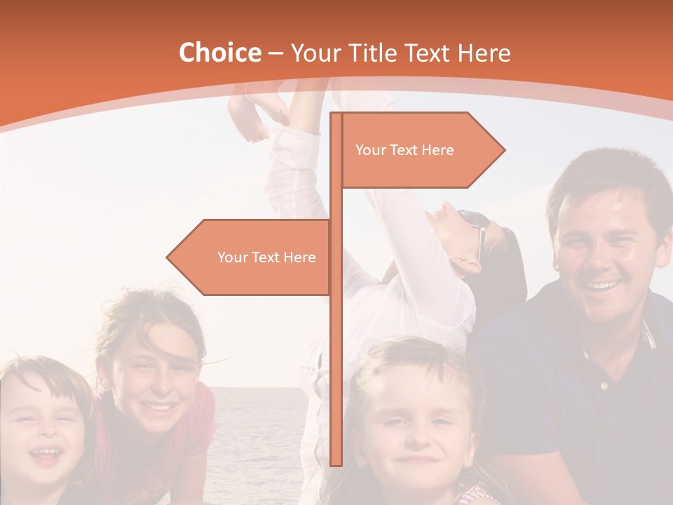 White Care Caregiver PowerPoint Template