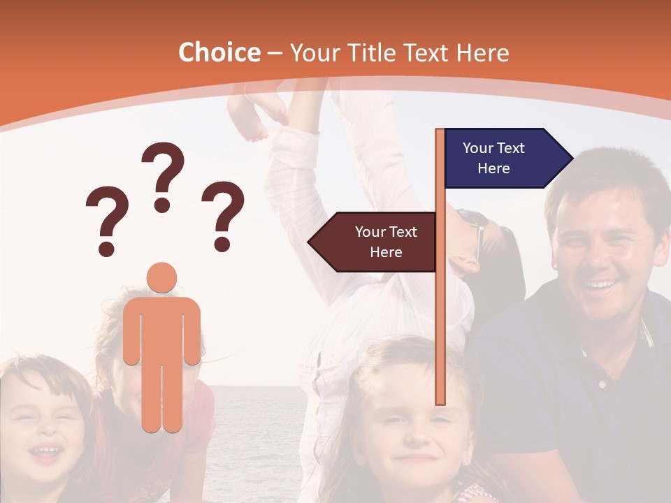 White Care Caregiver PowerPoint Template