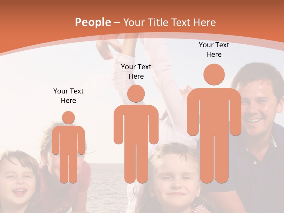 White Care Caregiver PowerPoint Template