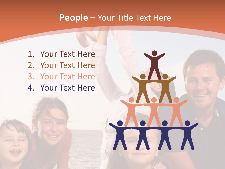 White Care Caregiver PowerPoint Template