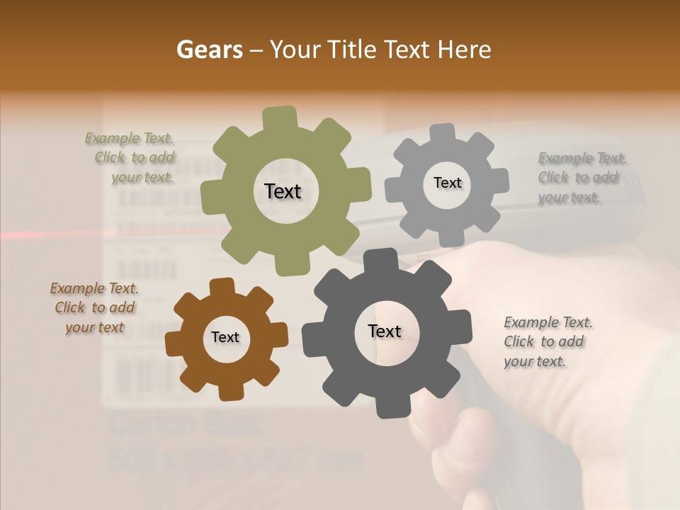 Female Help Two PowerPoint Template