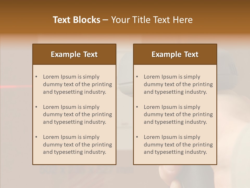 Female Help Two PowerPoint Template