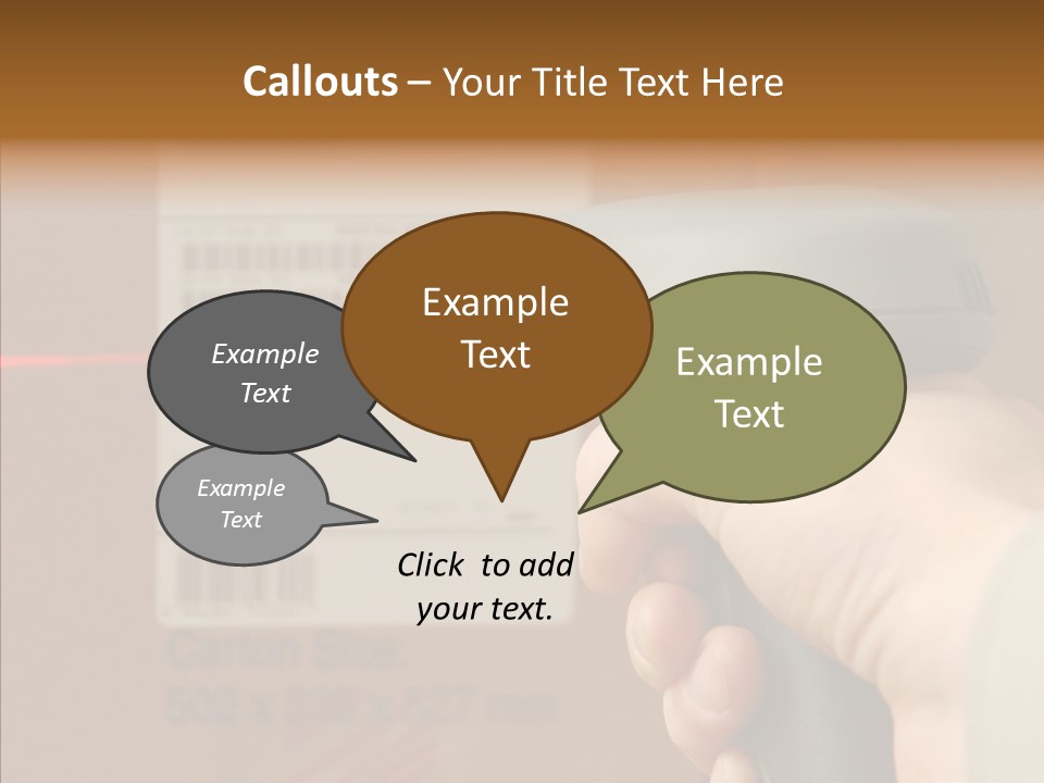 Female Help Two PowerPoint Template