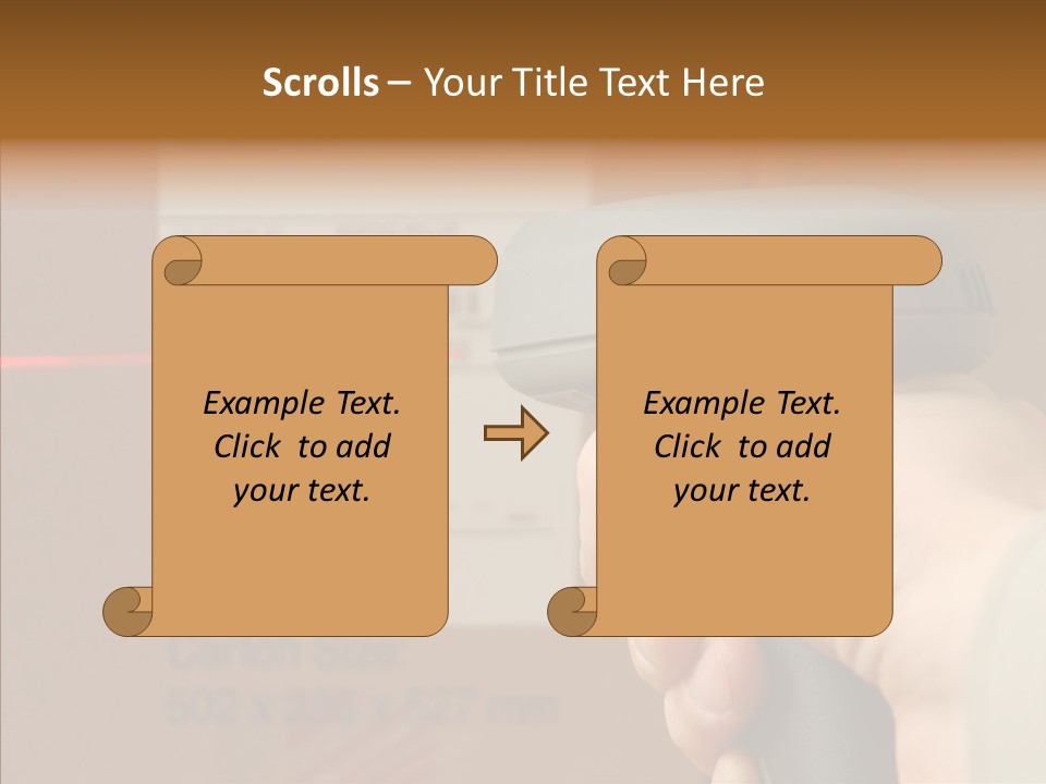 Female Help Two PowerPoint Template