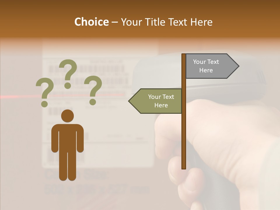 Female Help Two PowerPoint Template