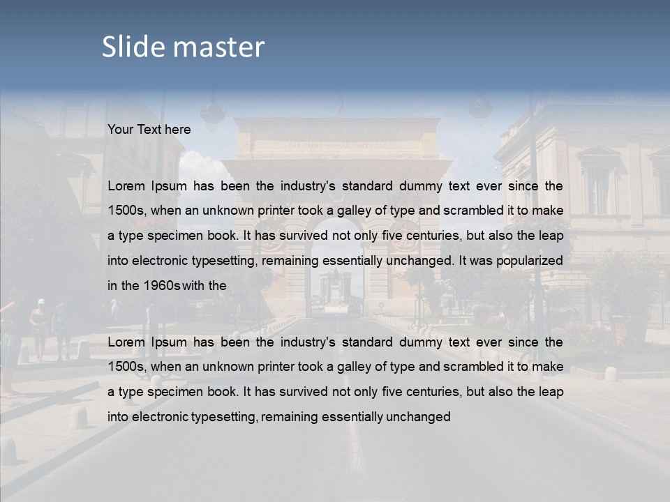 Grandmother Finger Women PowerPoint Template