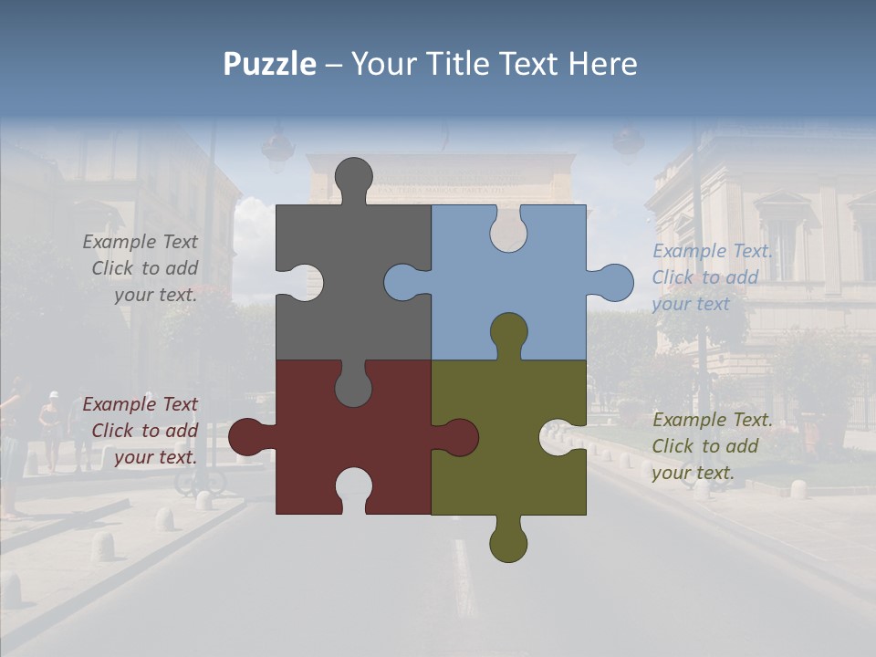 Grandmother Finger Women PowerPoint Template