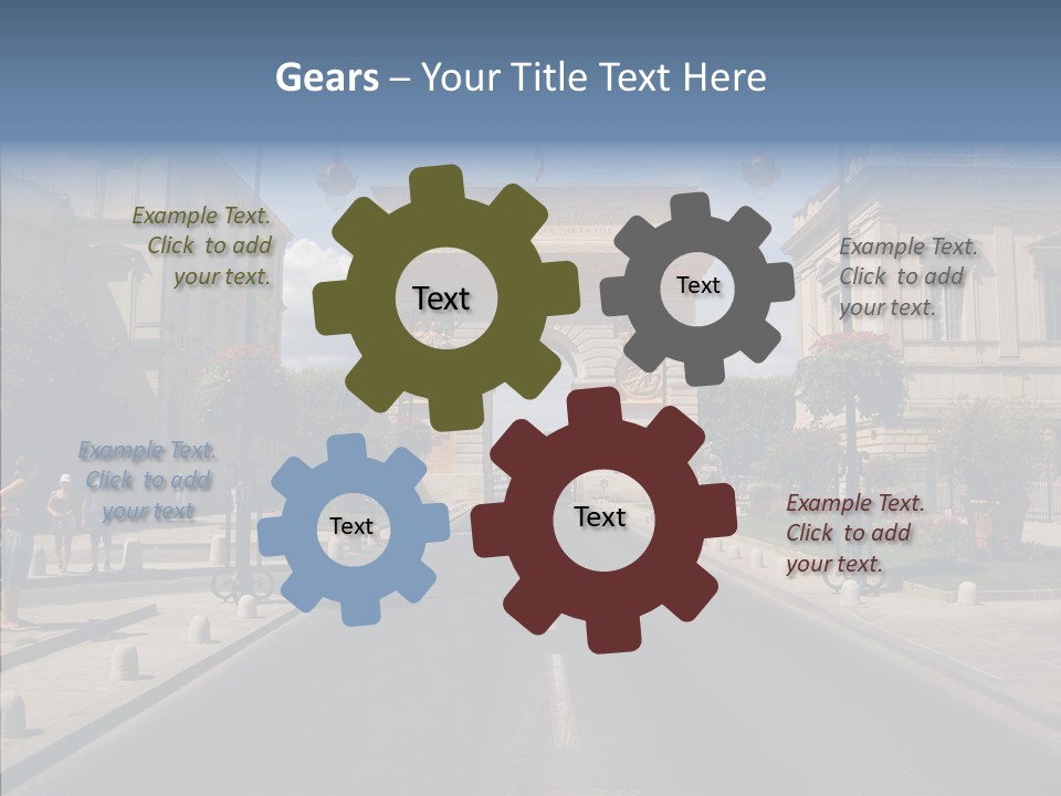 Grandmother Finger Women PowerPoint Template