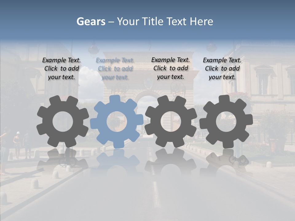 Grandmother Finger Women PowerPoint Template