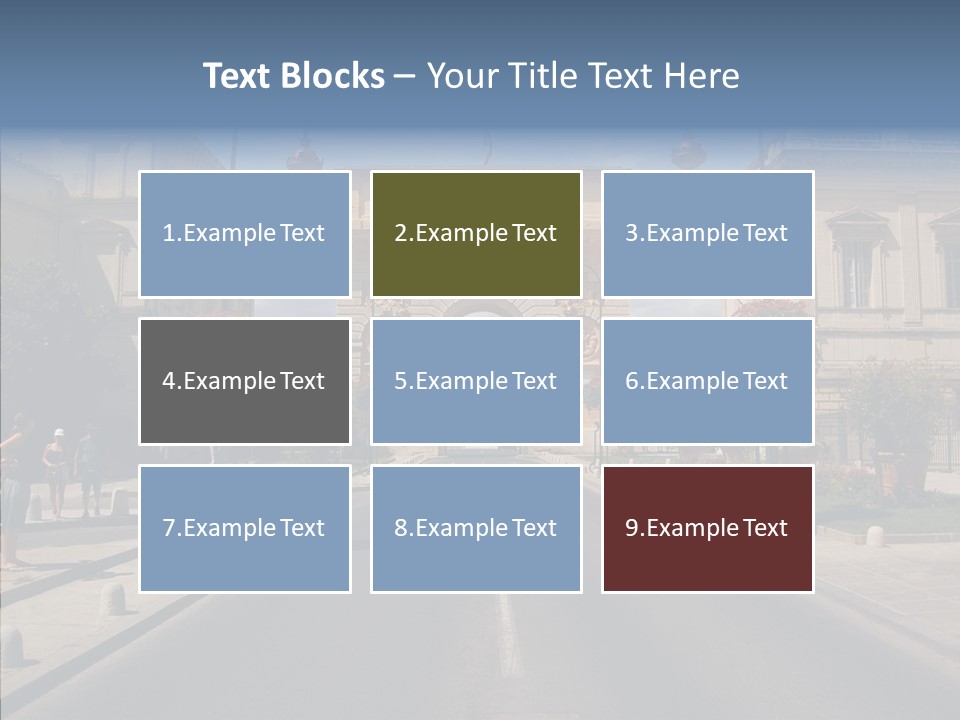 Grandmother Finger Women PowerPoint Template