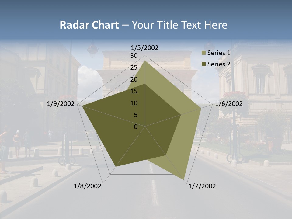 Grandmother Finger Women PowerPoint Template