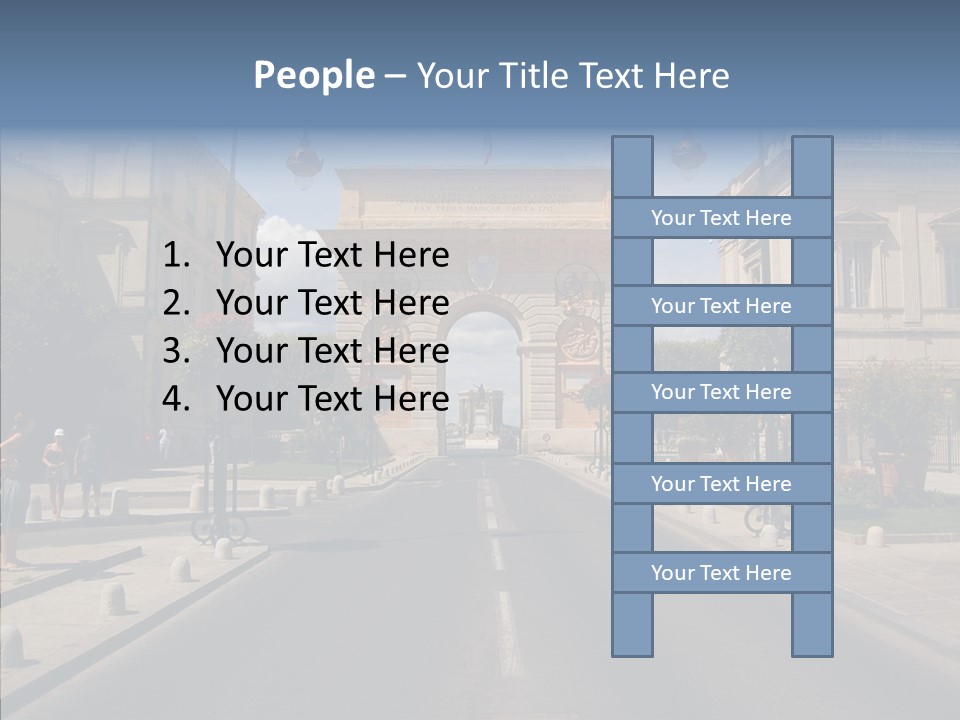 Grandmother Finger Women PowerPoint Template