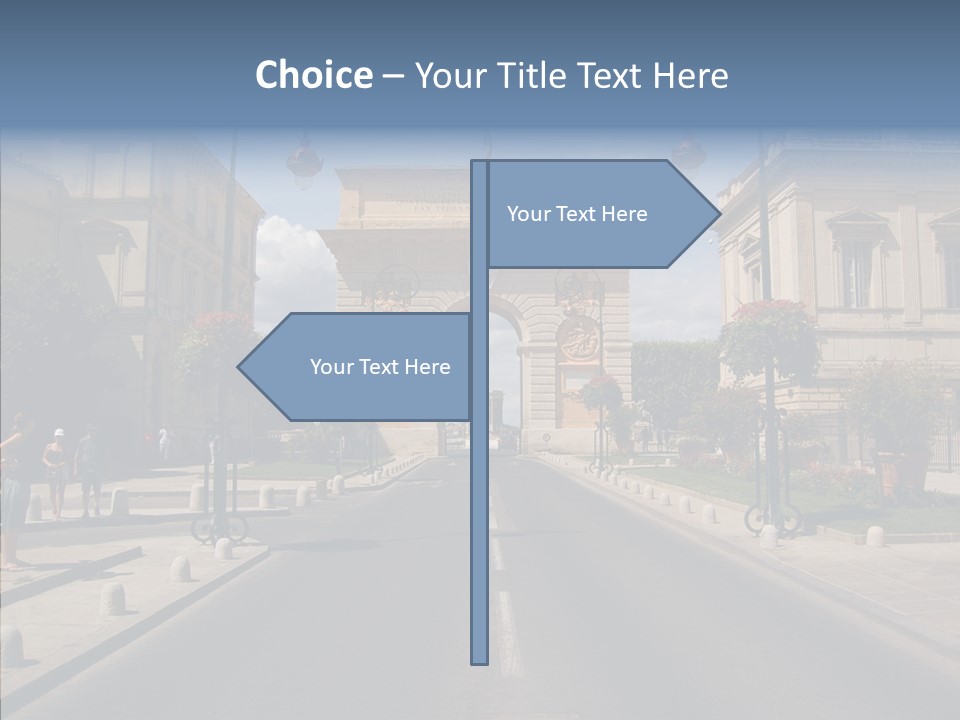 Grandmother Finger Women PowerPoint Template