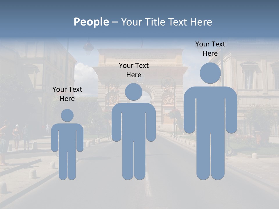 Grandmother Finger Women PowerPoint Template