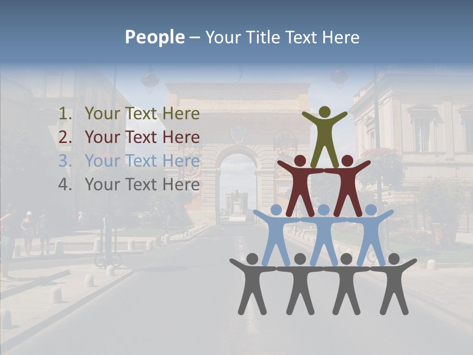 Grandmother Finger Women PowerPoint Template