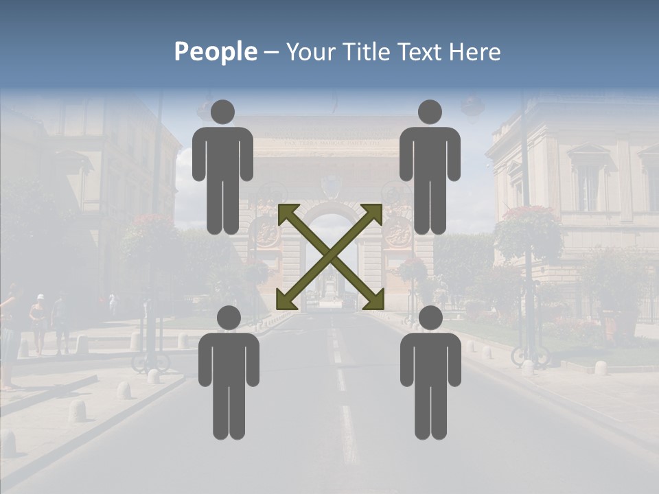 Grandmother Finger Women PowerPoint Template