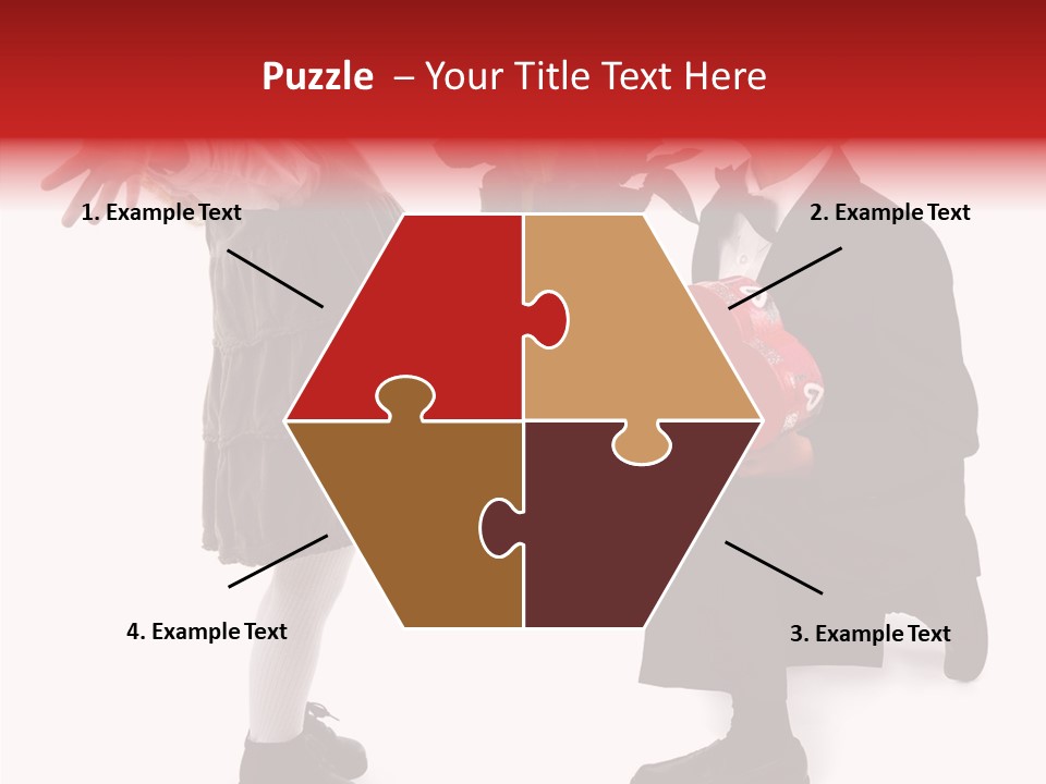 White Grandmother Background PowerPoint Template