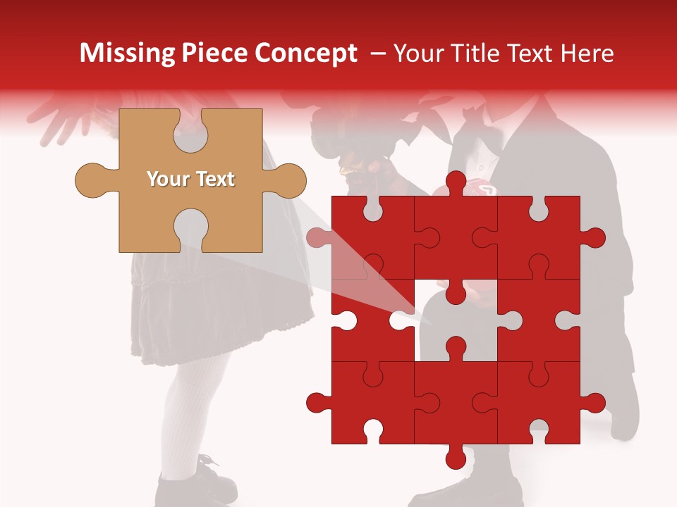 White Grandmother Background PowerPoint Template