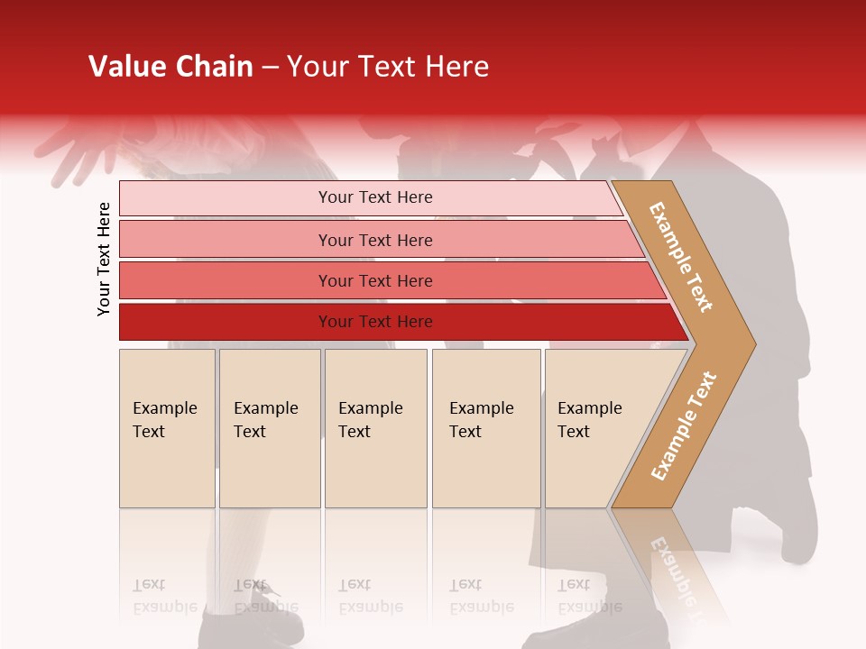 White Grandmother Background PowerPoint Template