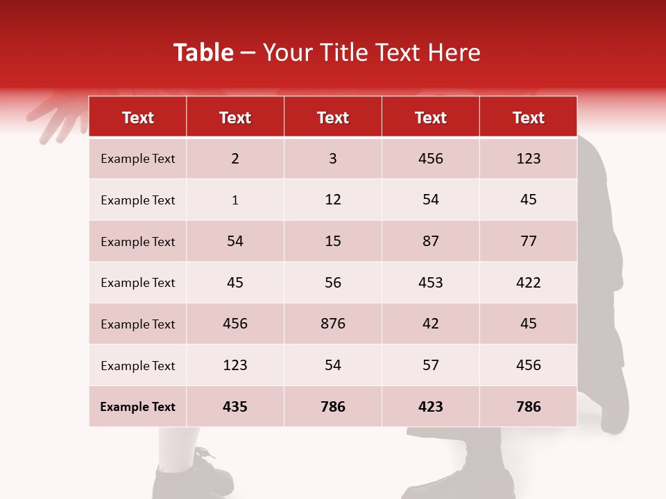 White Grandmother Background PowerPoint Template