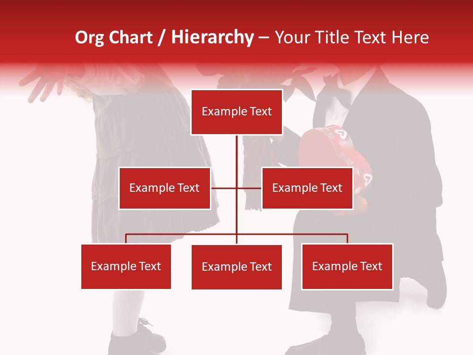 White Grandmother Background PowerPoint Template