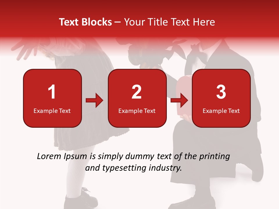 White Grandmother Background PowerPoint Template