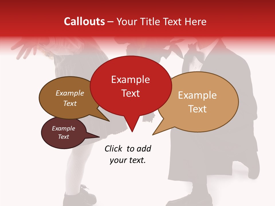 White Grandmother Background PowerPoint Template