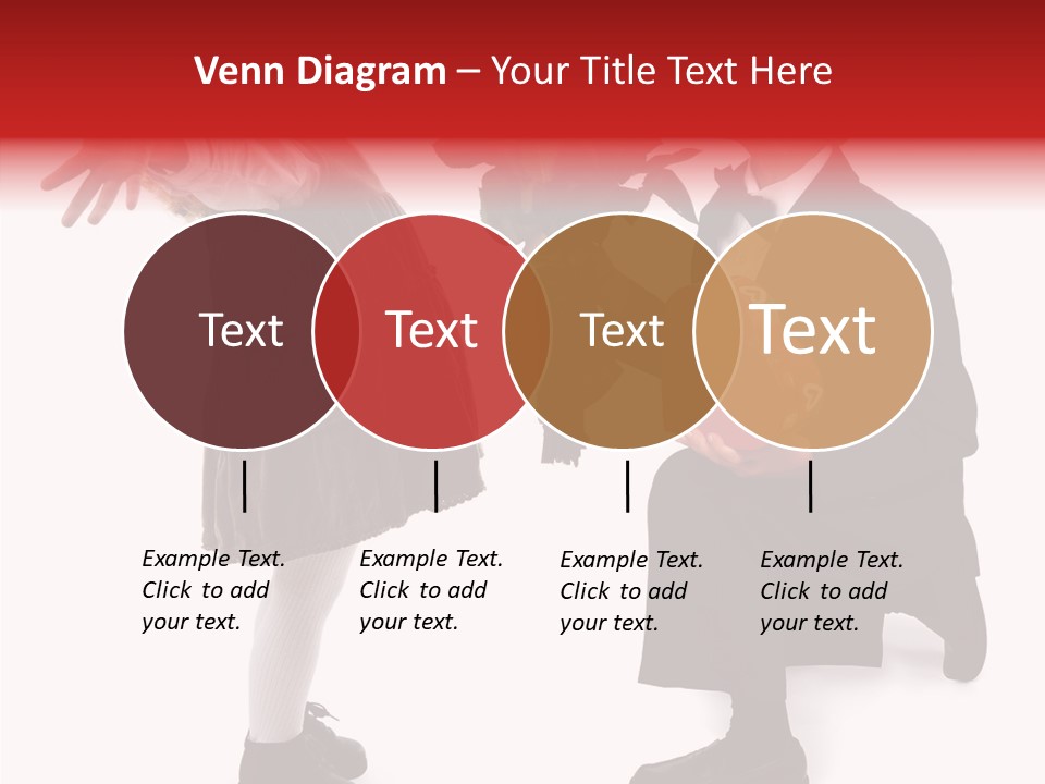 White Grandmother Background PowerPoint Template