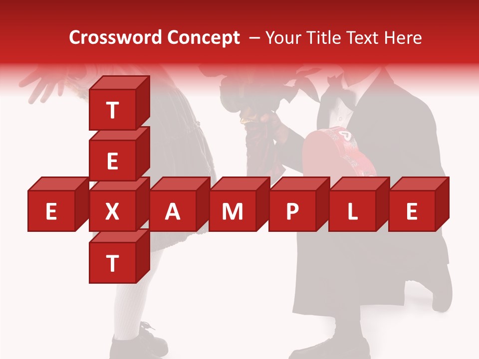 White Grandmother Background PowerPoint Template