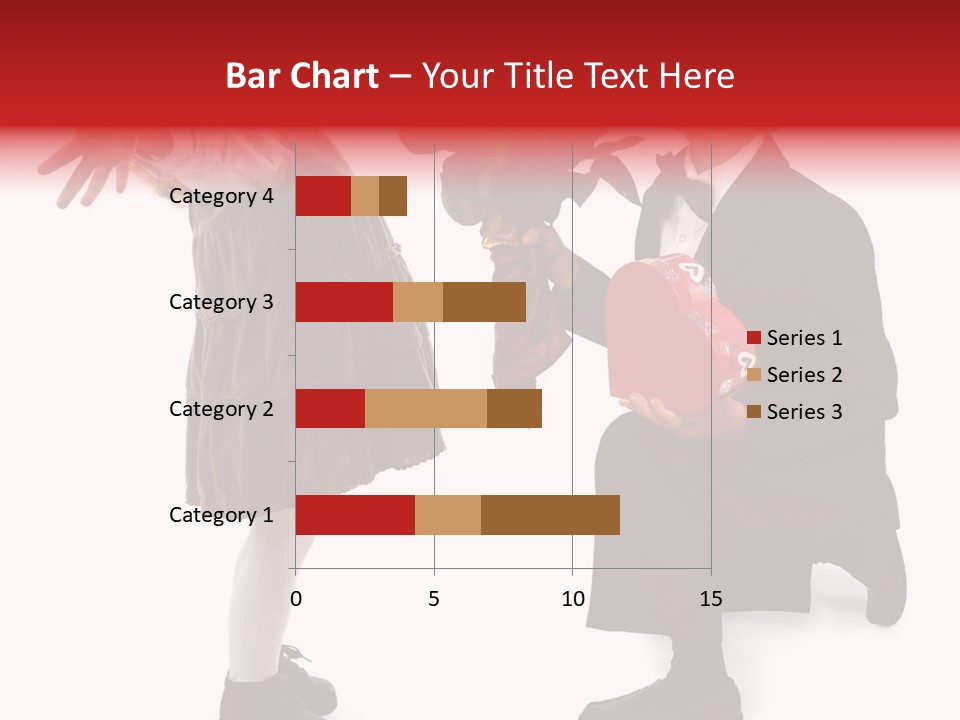 White Grandmother Background PowerPoint Template