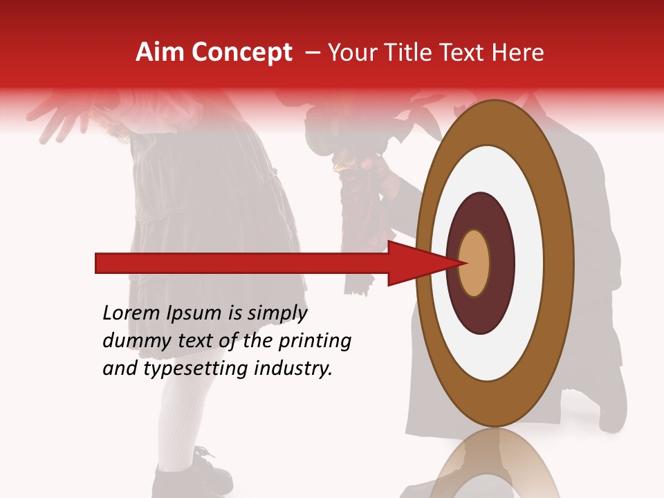 White Grandmother Background PowerPoint Template