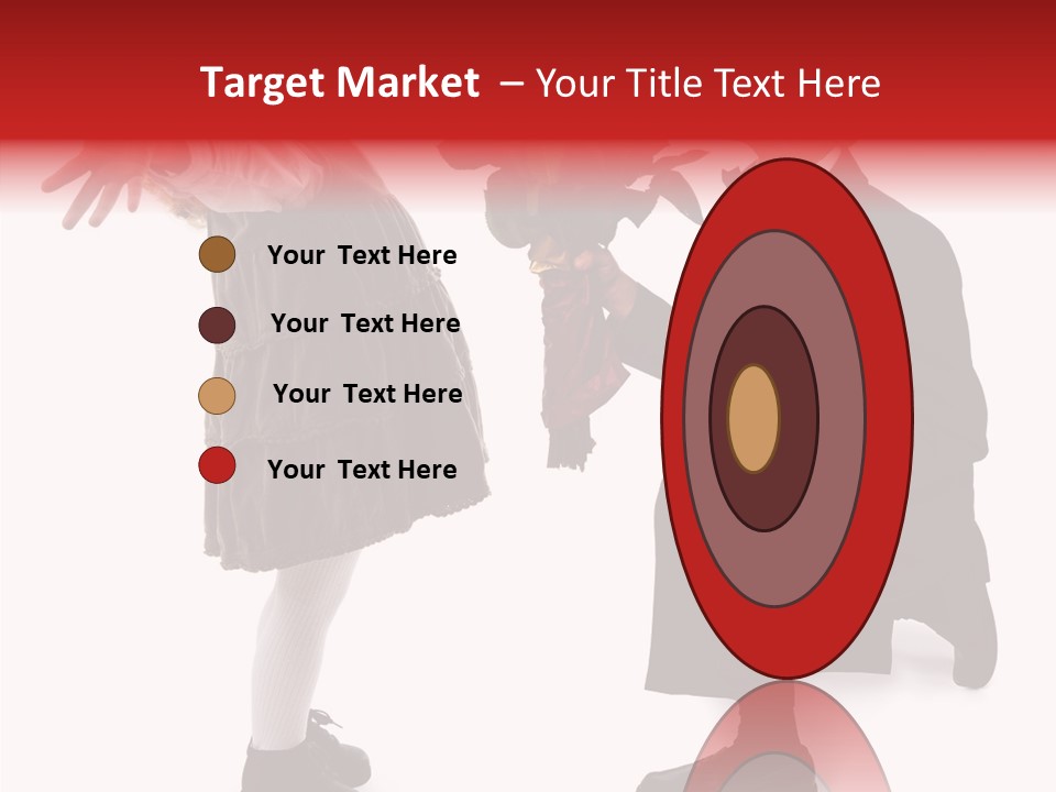 White Grandmother Background PowerPoint Template