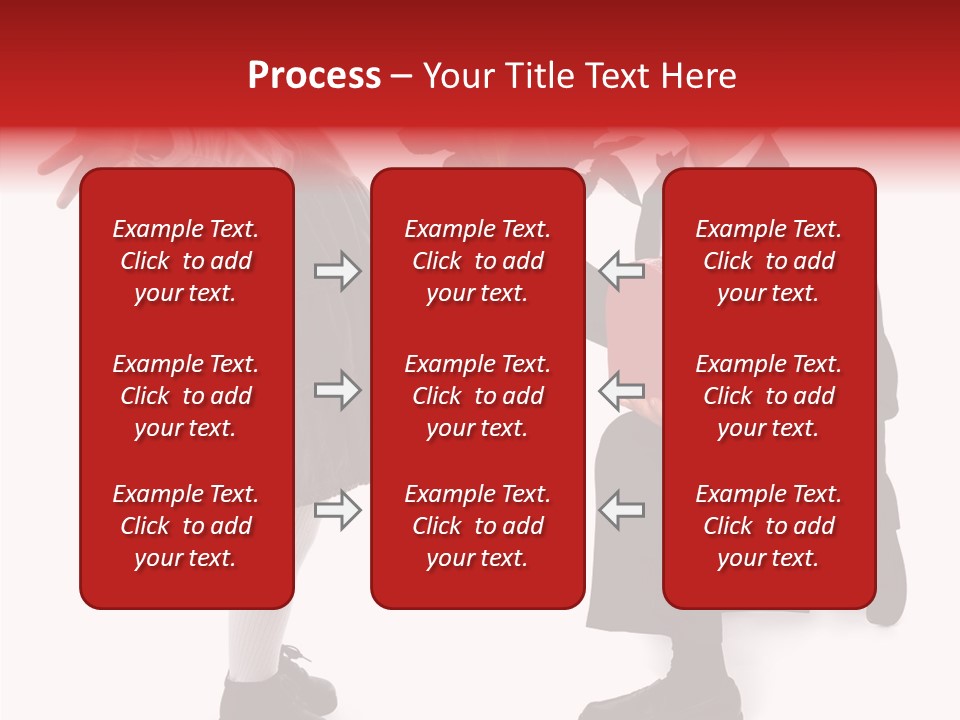 White Grandmother Background PowerPoint Template