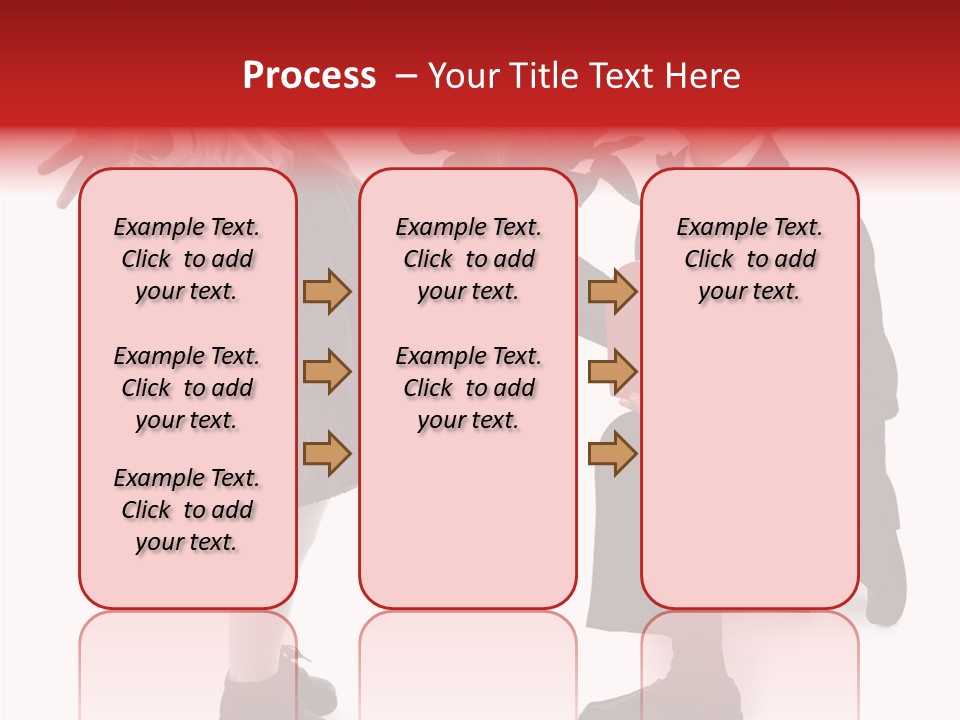 White Grandmother Background PowerPoint Template